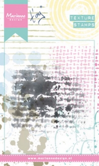 Billede: MARIANNE DESIGN MIXED MEDIA STEMPEL MM1616 Tiny’s Imprint, førpris kr. 48,00, nupris