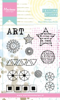 Billede: MARIANNE DESIGN MIXED MEDIA STEMPEL MM1621 Henriette’s Art, førpris kr. 48,00, nupris