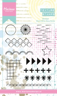 Billede: MARIANNE DESIGN MIXED MEDIA STEMPEL MM1622 Henriette’s Elements, førpris kr. 48,00, nupris
