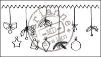 Billede: Marianne Design Quilling “Stamp - Christmas Decoration, FG2464, førpris kr. 28,00 nupris
