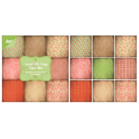 Billede: Joy Papirblok, 36 ark, 9 designs, 15x15cm, Good Old Days, 6011/0067, førpris kr. 40,- nupris