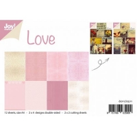 Billede: JOY PAPIRSBLOK “Love