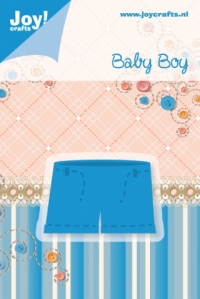 Billede: skære/prægeskabelon baby boy bukser, 6002/0211, joy, førpris kr. 28,- nupris