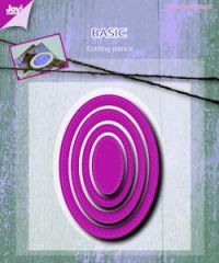 Billede: skæreskabelon Basic Mery Oval, 41x66 / 29x53 / 24x38 / 15x27 mm, 6002/0490, joy