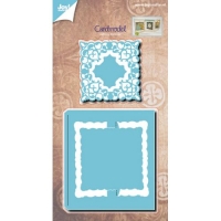 Billede: skære/prægeskabelon JOY CUT/EMB “Card Model Square + Chic, førpris kr. 132,00, nupris