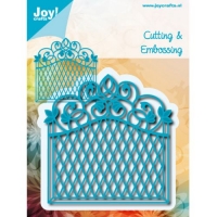 Billede: skære/prægeskabelon JOY CUT/EMB “Fence Big, førpris kr. 109,00, nupris