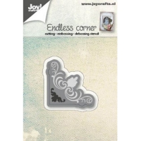 Billede: skære/prægeskabelon JOY CUT/EMB “Endless Corner, førpris kr. 25,00, nupris
