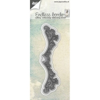 Billede: skære/prægeskabelon lille kant med fugl, JOY CUT/EMB “Border with Bird, førpris kr. 42,00, nupris