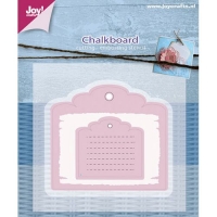 Billede: skære/prægeskabelon tavler, OY CUT/EMB “Mery's Blackboard, førpris kr. 48,00, nupris