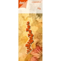 Billede: skære/prægeskabelon efeuranke, JOY CUT/EMB “Ivy” 6002/1026, 100x26,5mm, førpris kr. 33,- nupris