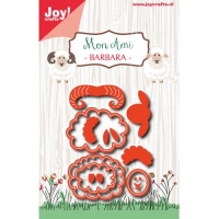 Billede: skæreskabelon får og vædder, JOY CUT “Mon Ami – Sheep” 6002/1040, 53x42mm, førpris kr. 60,- nupris