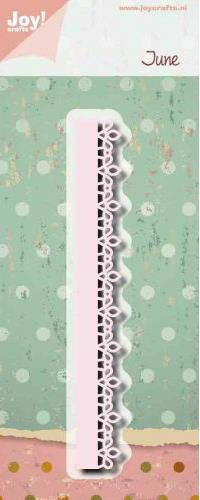 Billede: skæreskabelon løs kant, JOY CUT/EMB “Vintage Border” 6002/1289, 18x140mm
