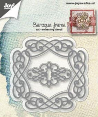 Billede: skære/prægeskabelon ramme, JOY CUT/EMB “Baroque Frame” 6002/1291, 71x74 / 52x48 / 27x46 & 25x44mm