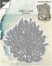 Billede: skæreskabelon koraller, JOY CUT/EMB “Bille's Coral” 6002/1297, 100x100mm