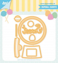 Billede: skæreskabelon slikmaskine, JOY CUT/EMB “Gumball Sweets