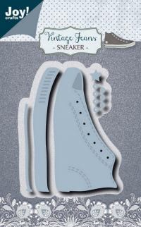 Billede: skære/prægeskabelon sneaker, JOY CUT/EMB “Vintage Sneaker