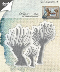 Billede: skære/prægeskabelon vintertræer, JOY CUT/EMB “Pollard Willows