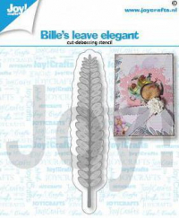 Billede: skære/prægeskabelon bladgren, JOY CUT/EMB