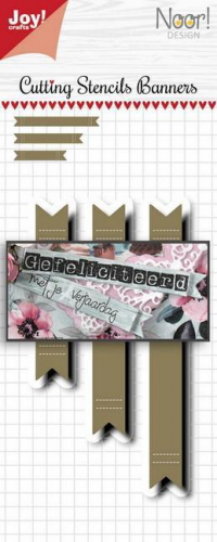 Billede: skæreskabelon bannere, JOY CUT/EMB “Banners