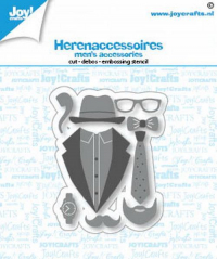 Billede: skære/prægeskabelon tilbehør til en mand, JOY CUT/EMB “Men's Accessories