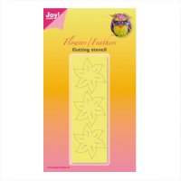 Billede: skære/prægeskabelon 3 blomster, Joy, 6002/3004, førpris kr. 63,- nupris