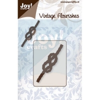Billede: skæreskabelon råbåndsknob, Joy Cut 6003/0058 Sail Button, førpris kr. 44,00, nupris