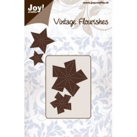 Billede: skæreskabelon foldestjerne, JOY CUT “Folding Star” 6003/0088, 45x65mm