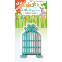 Billede: skæreskabelon fuglebur, JOY CUT/EMB “Birdcage, førpris kr. 30,00, nupris