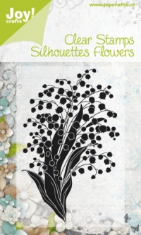 Billede: Joy stempel Silhouettes Flowers 5,5x9cm, førpris kr. 54,- nupris