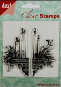 Billede: joy stempel juledekoration, 6410/0054, førpris kr. 28,- nupris