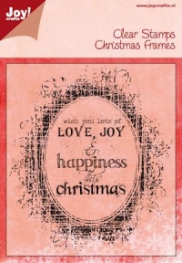 Billede: JOY STEMPEL “Christmas Text, førpris kr. 84,00, nupris
