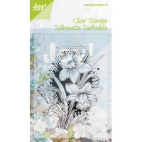 Billede: JOY STEMPEL “silhouette daffodils, førpris kr. 60,00, nupris