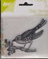 Billede: JOY STEMPEL “Zentangle Bird, førpris kr. 52, nupris