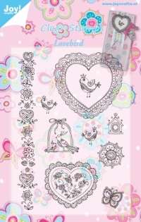 Billede: JOY STEMPEL 6410/0349, lovebird, førpris kr. 68,00, nupris