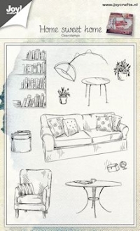 Billede: JOY STEMPEL “Home Sweet Home - Livingroom
