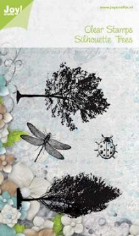 Billede: JOY STEMPEL “Trees, Ladybird & dragonfly