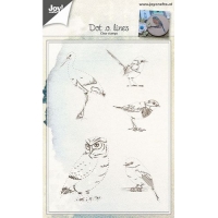 Billede: JOY STEMPEL “Dot-o-lines Birds