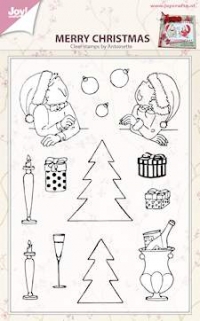 Billede: JOY STEMPEL “Merry Christmas