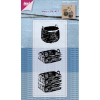 Billede: JOY STEMPEL “Mery’s Baskets” 6410/0485, 60x140mm, førpris kr. 42,- nupris