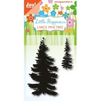 Billede: JOY STEMPEL “Pine Tree” 6410/0488, 55x70mm, førpris kr. 24,- nupris