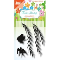 Billede: JOY STEMPEL “Branches with frog and swallow” 6410/0491, 55x70mm, førpris kr. 24,- nupris
