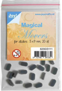 Billede: JOY Magical Movers Oval for Sliders 6200/0111, 5x9mm - 20 stk., passer til p4621241