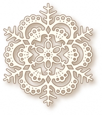Billede: WILD ROSE STUDIO DIES SD024, Lacy Snowflake, tilbud, førpris kr. 120,-, nupris