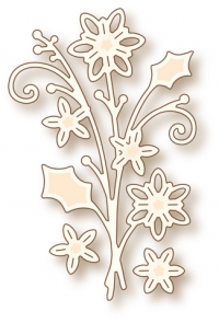 Billede: WILD ROSE STUDIO DIES SD028, Winter Bouquet, tilbud, førpris kr. 92,-, nupris