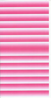 Billede: 5 stk. kartonkort 14x28 med skyggestribe, pink