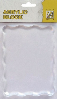 Billede: NS Acrylblok 120x90x8mm AB007
