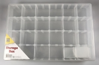 Billede: Nellie Snellen Opbevarings kasse STOR-0423,
Passer bl.a. til 36 farver af Dew Drops - 35x23,5x4,5cm