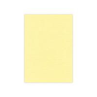 Billede: Linnen Karton 240gr 5 ark Light Yellow A4
