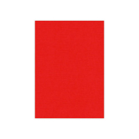 Billede: Linnen Karton 240gr 5 ark Red A4