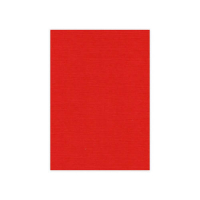 Billede: Linnen Karton 240gr 5 ark Christmas Red A4